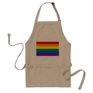 Regnbågeprideflagga Förkläde
