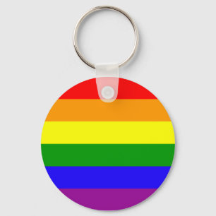 Regnbågepridekeychain Nyckelring