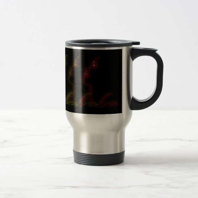 Regnbågepridetravel mug resemugg (Höger)