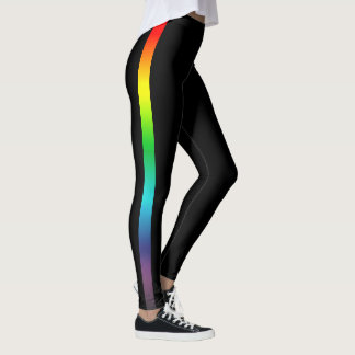 Regnbågerand Leggings