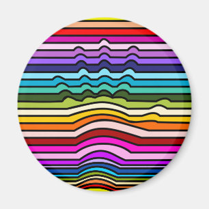 Regnbågerandar räcker magnet