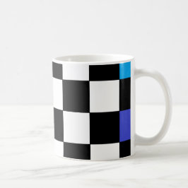 Regnbågeschackbräde CricketDiane Kaffemugg