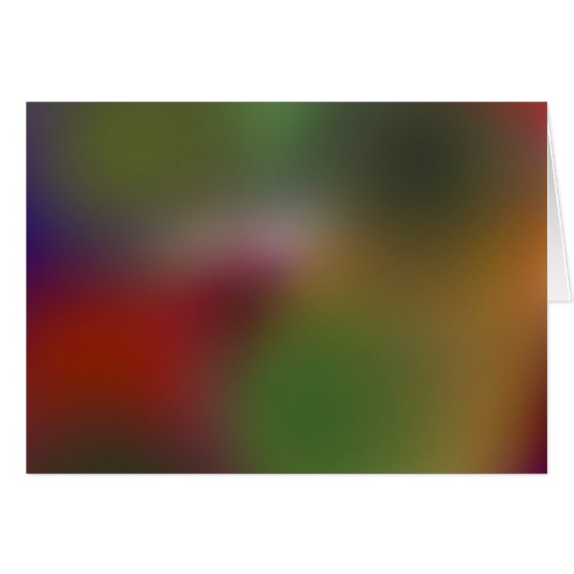 regnbågeserie a7 hälsningskort (Framsidan Horizontal)