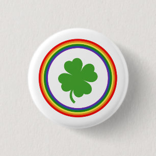 Regnbågeshamrocken knäppas knapp