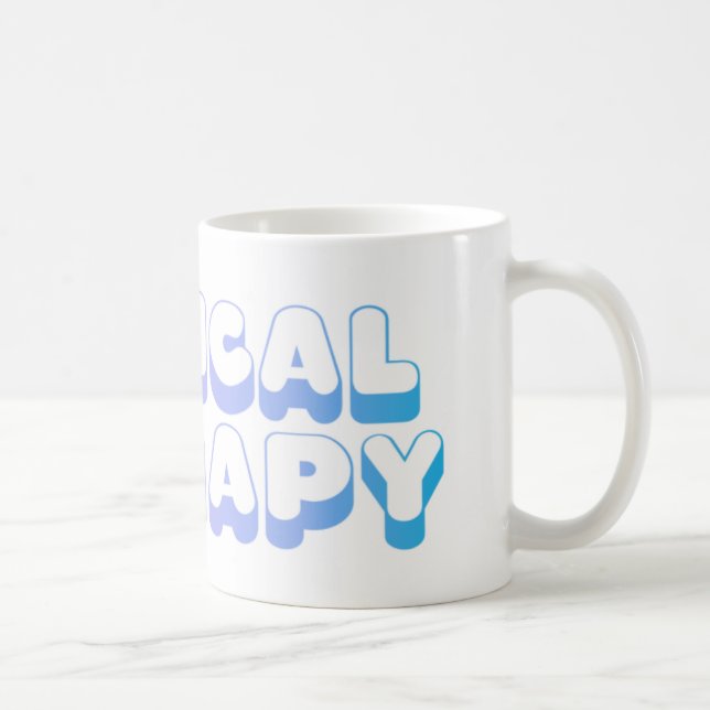 Regnbågesjukgymnastik Kaffemugg (Höger)
