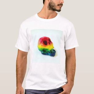 Regnbågeskalle Tee