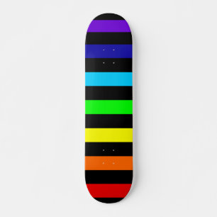 RegnbågeSkateboarddäck Old School Skateboard Bräda 21,6 Cm