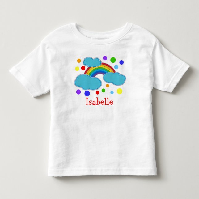 Regnbågeskjorta T Shirt (Framsida)