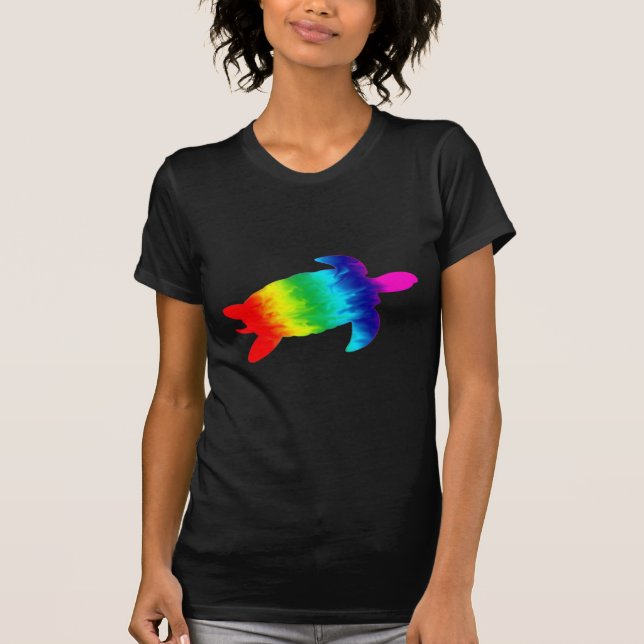 Regnbågesköldpadda Tee (Framsida)