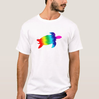 Regnbågesköldpadda Tee Shirt