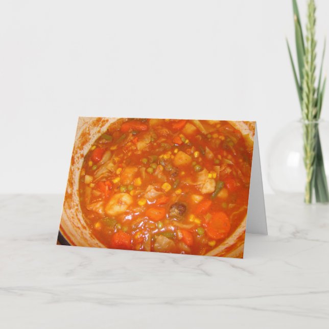 Regnbågesoppa Kort (Framsida)