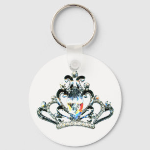 RegnbågeSparkles av en Tiarakeychain Nyckelring
