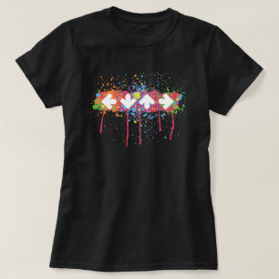 RegnbågeSplatter T Shirt