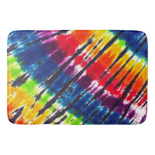RegnbågeTie-Färg Badrumsmatta
