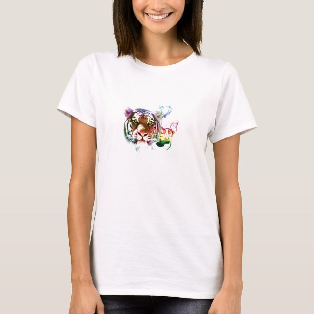 Regnbågetiger Tee (Framsida)