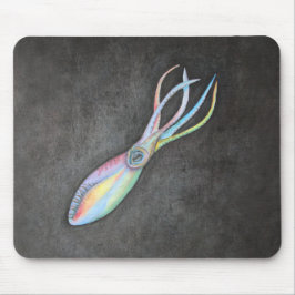 Regnbågetioarmad bläckfisk Mousepad Musmatta