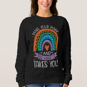 Regnbågets startdag gör att du kan se var det tar t shirt