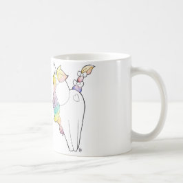 RegnbågeUnicorn Kaffemugg