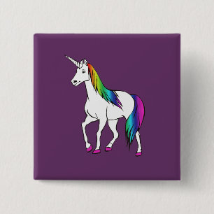 REGNBÅGEUNICORN KNAPP