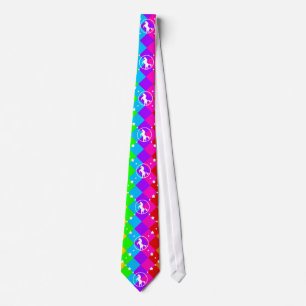 RegnbågeUnicorn Slips
