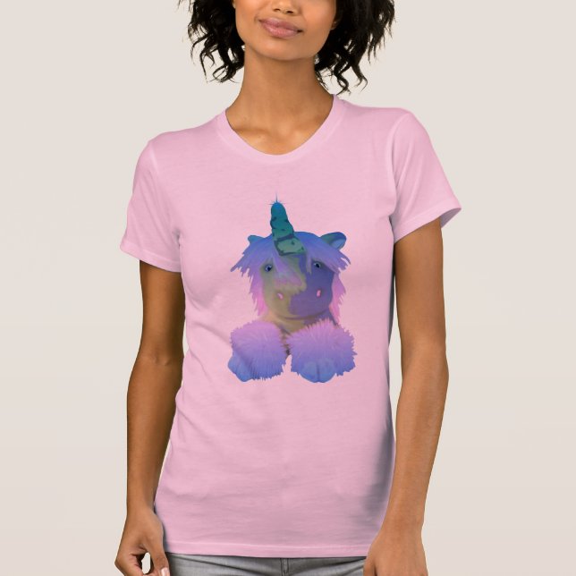 Regnbågeunicorn T-shirt (Framsida)