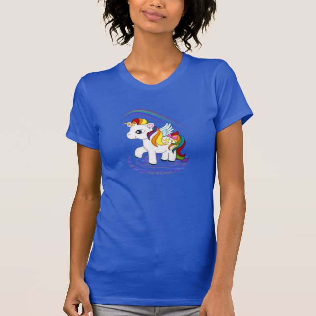 RegnbågeUnicorn Tee (Framsida)