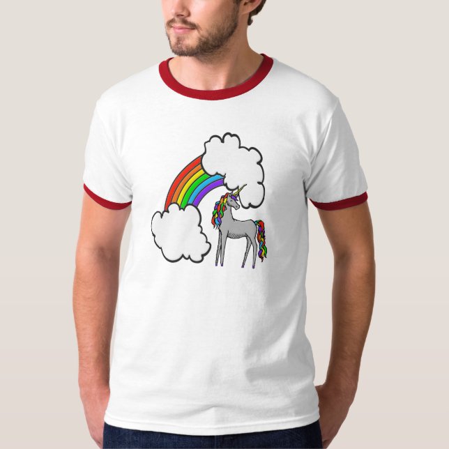 RegnbågeUnicorn Tröja (Framsida)
