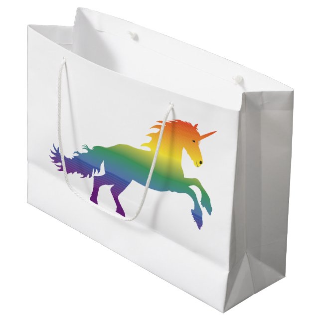 RegnbågeUnicornlgbt (Framsidan Vinklad)