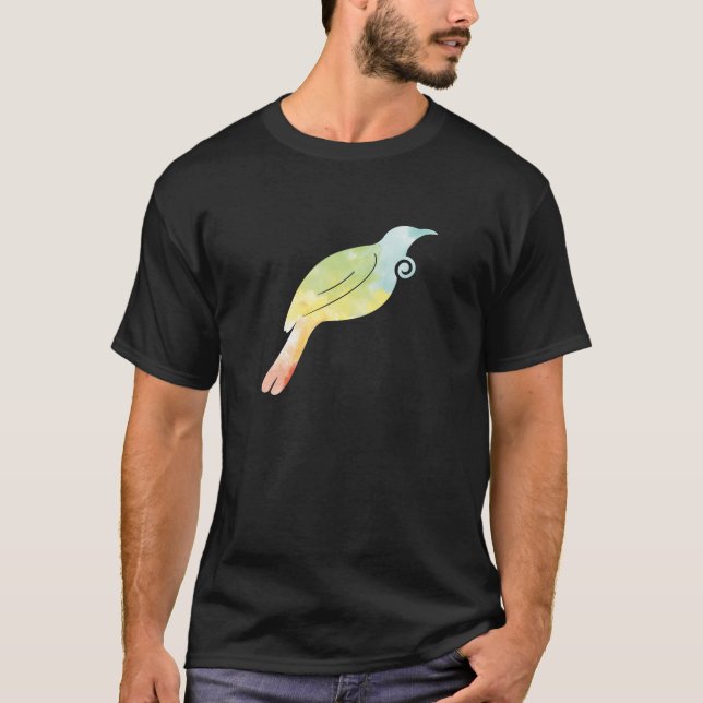 Regnbågevattenfärg Tui T Shirt (Framsida)