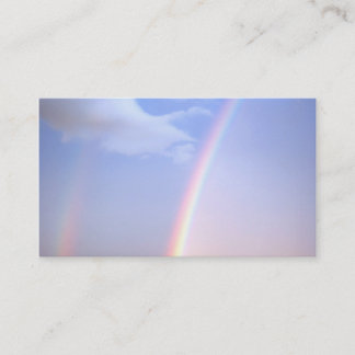 Regnbågevisitkort Visitkort