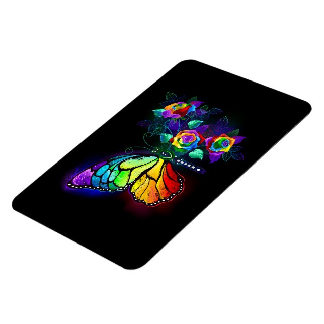 Regnbågfjäril Magnet (Vänstra Sidan)