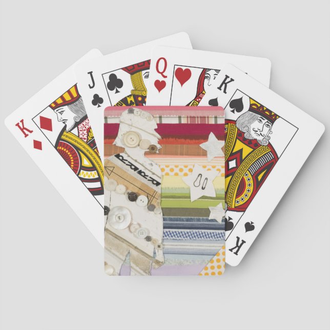 Regnbågflicka Casinokort (Baksidan)