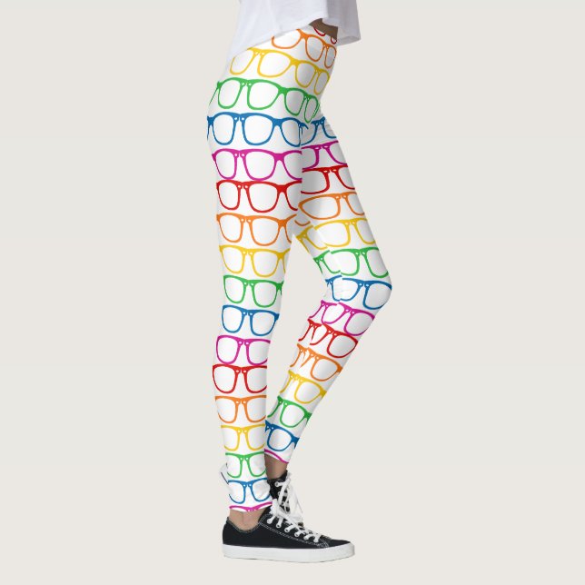 Regnbågglasögon Leggings (Höger)