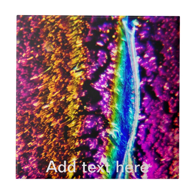 Regnbågglast Kakelplatta (Framsidan)