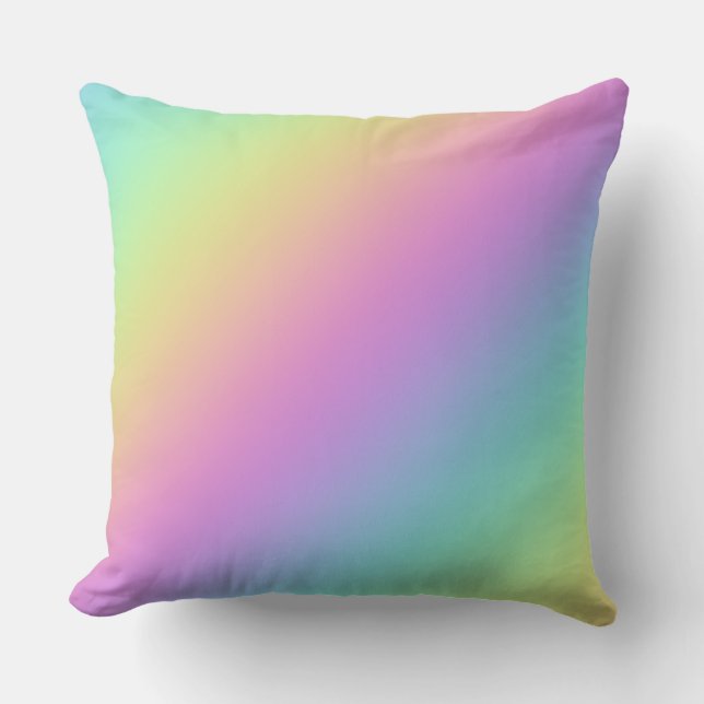 Regnbåggradient Kudde (Framsida)