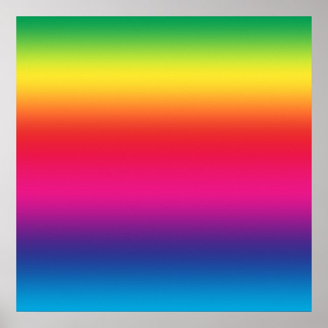 Regnbåggradient Poster (Framsidan)