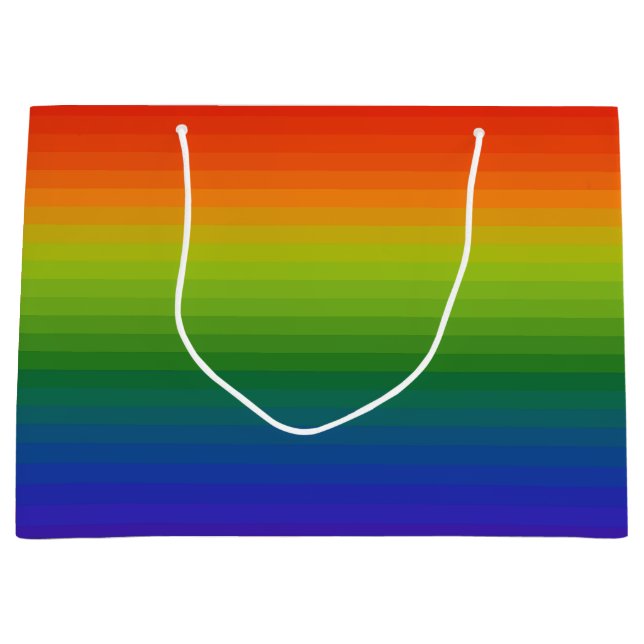 Regnbåggradient, randad (Framsidan)