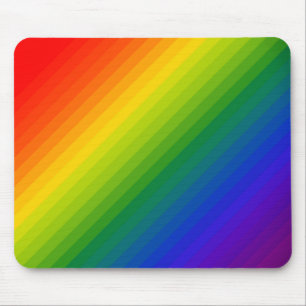 Regnbåggradient, randad musmatta
