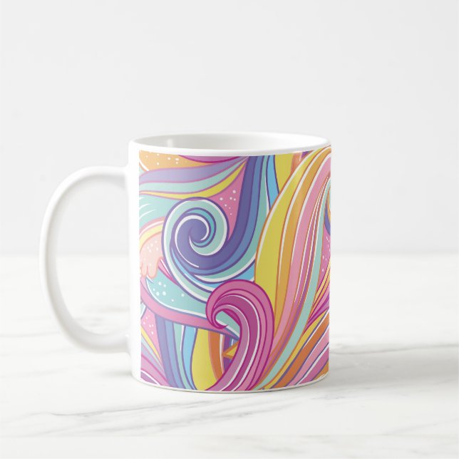 Regnbågkomet: Magic Dreamy Himlar. Kaffemugg (Vänster)