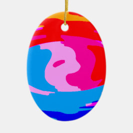 Regnbågmagi Julgransprydnad Keramik