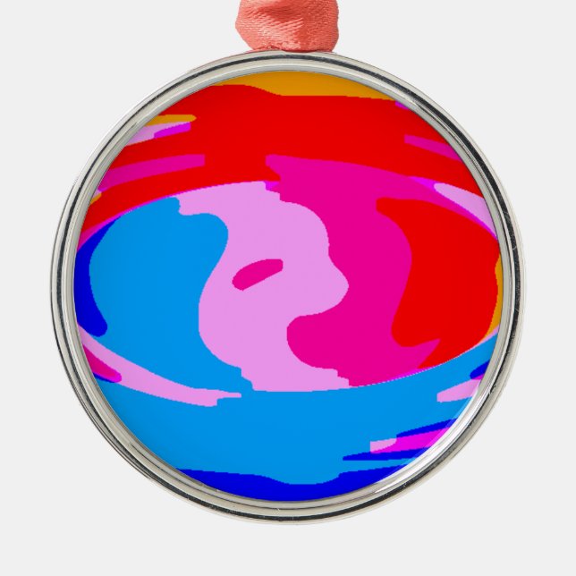 Regnbågmagi Julgransprydnad Metall (Framsidan)