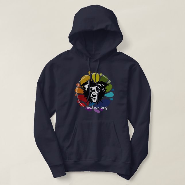 Regnbågpalettens marinhodie! hoodie (Design framsida)