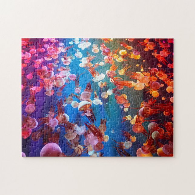 Regnbågs Färgad Pussel (Horisontell)