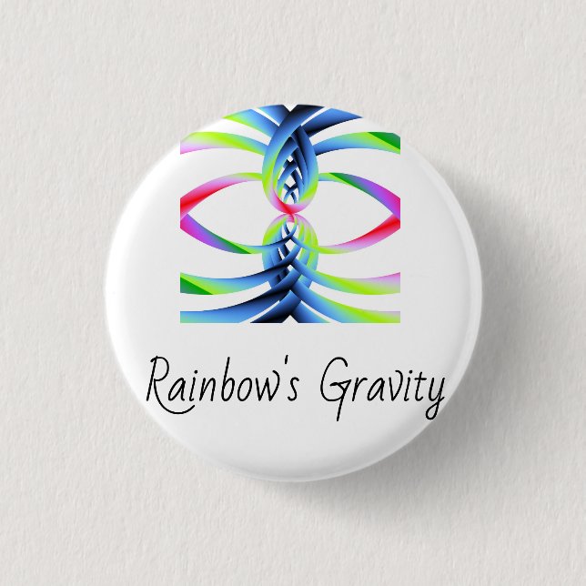 Regnbågs Gravity-knapp Knapp (Framsida)