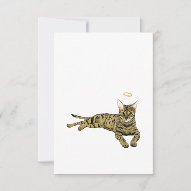 Regnbågs Hund Sympathy Card Tack Kort (Framsida)