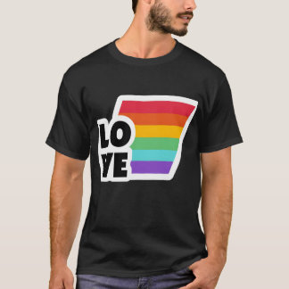 Regnbågs kärlek Pride månad vänner T Shirt