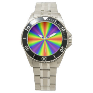 Regnbågs kors armbandsur