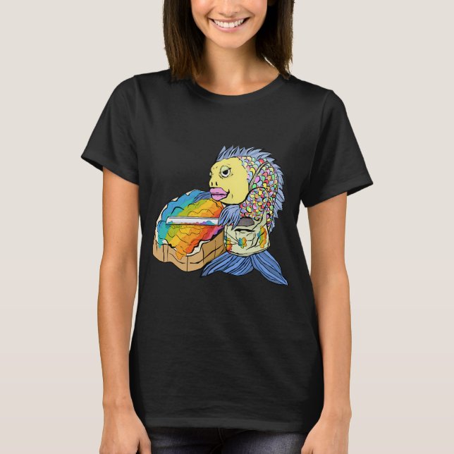 Regnbågs Phish T Shirt (Framsida)