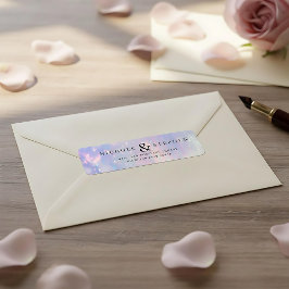 Regnbågs Returadress Returadress Etikett