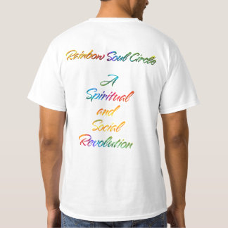 Regnbågs Själ Krets T Shirt